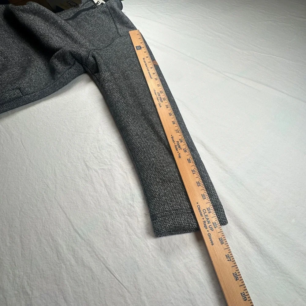 Orvis Brighton Men's Large Sherpa Fleece Lined Quarter Zip Pullover Sweater Gray